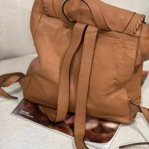 Cole Haan | Bags | Cole Haan Tan Leather Backpack With  display picture 1